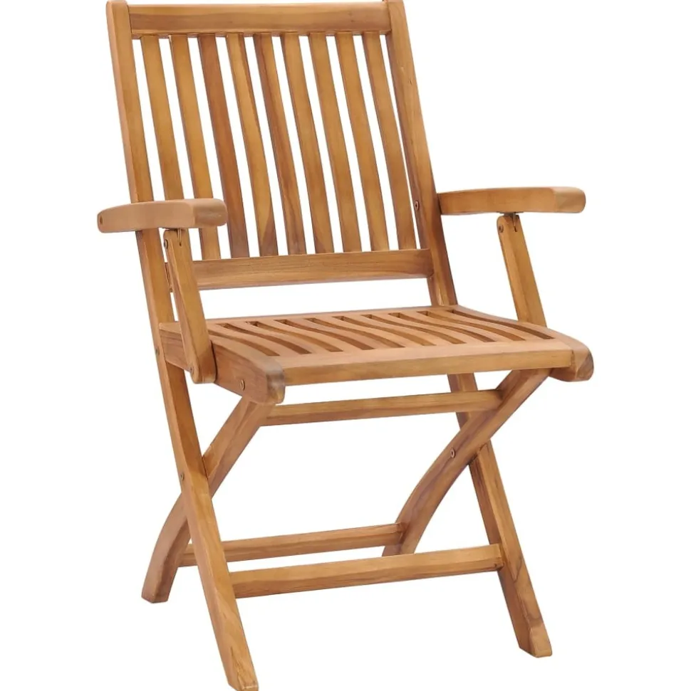 MAISON EXCLUSIVE - Chaises de jardin lot de 2 avec coussins à carreaux gris teck
