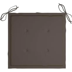 MAISON EXCLUSIVE - Chaises pliables de jardin avec coussins lot de 6 bois de teck