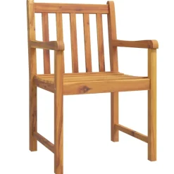 MAISON EXCLUSIVE - Chaises de jardin lot de 6 56x55,5x90 bois massif d'acacia