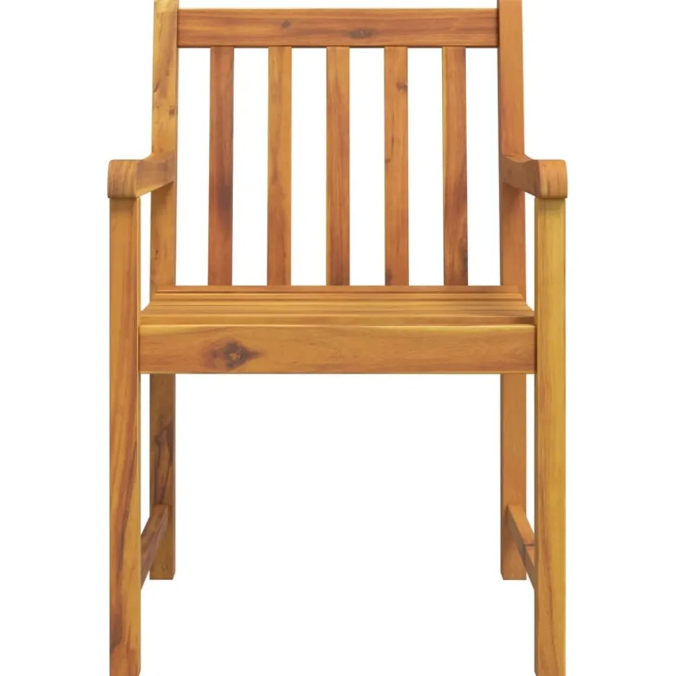 MAISON EXCLUSIVE - Chaises de jardin lot de 6 56x55,5x90 bois massif d'acacia