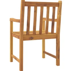 MAISON EXCLUSIVE - Chaises de jardin lot de 6 56x55,5x90 bois massif d'acacia
