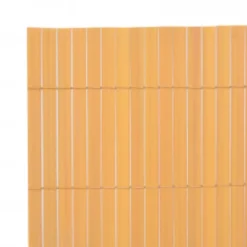 MAISON EXCLUSIVE - Clôture de jardin double face 90x400 cm jaune