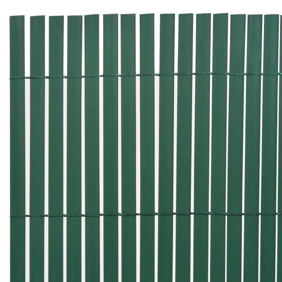MAISON EXCLUSIVE - Clôture de jardin double face 110x400 cm vert
