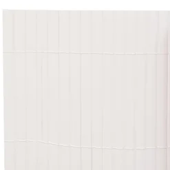 MAISON EXCLUSIVE - Clôture de jardin double face 90 x 300 cm blanc