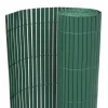 MAISON EXCLUSIVE - Clôture de jardin double face pvc 90 x 300 cm vert