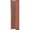 MAISON EXCLUSIVE - Clôture de jardin double face 110x500 cm marron