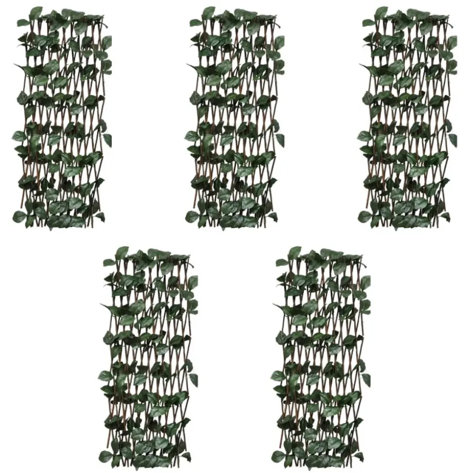 MAISON EXCLUSIVE - Clôture en treillis de saule 5 pcs 180x90 cm