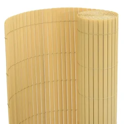 MAISON EXCLUSIVE - Clôture de jardin double face 110x400 cm jaune
