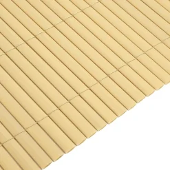 MAISON EXCLUSIVE - Clôture de jardin double face 110x400 cm jaune