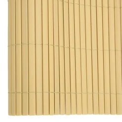 MAISON EXCLUSIVE - Clôture de jardin double face 110x400 cm jaune