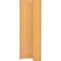 MAISON EXCLUSIVE - Clôture de jardin double face 110x500 cm jaune
