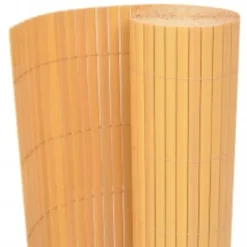 MAISON EXCLUSIVE - Clôture de jardin double face 110x500 cm jaune