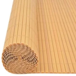 MAISON EXCLUSIVE - Clôture de jardin double face 110x500 cm jaune