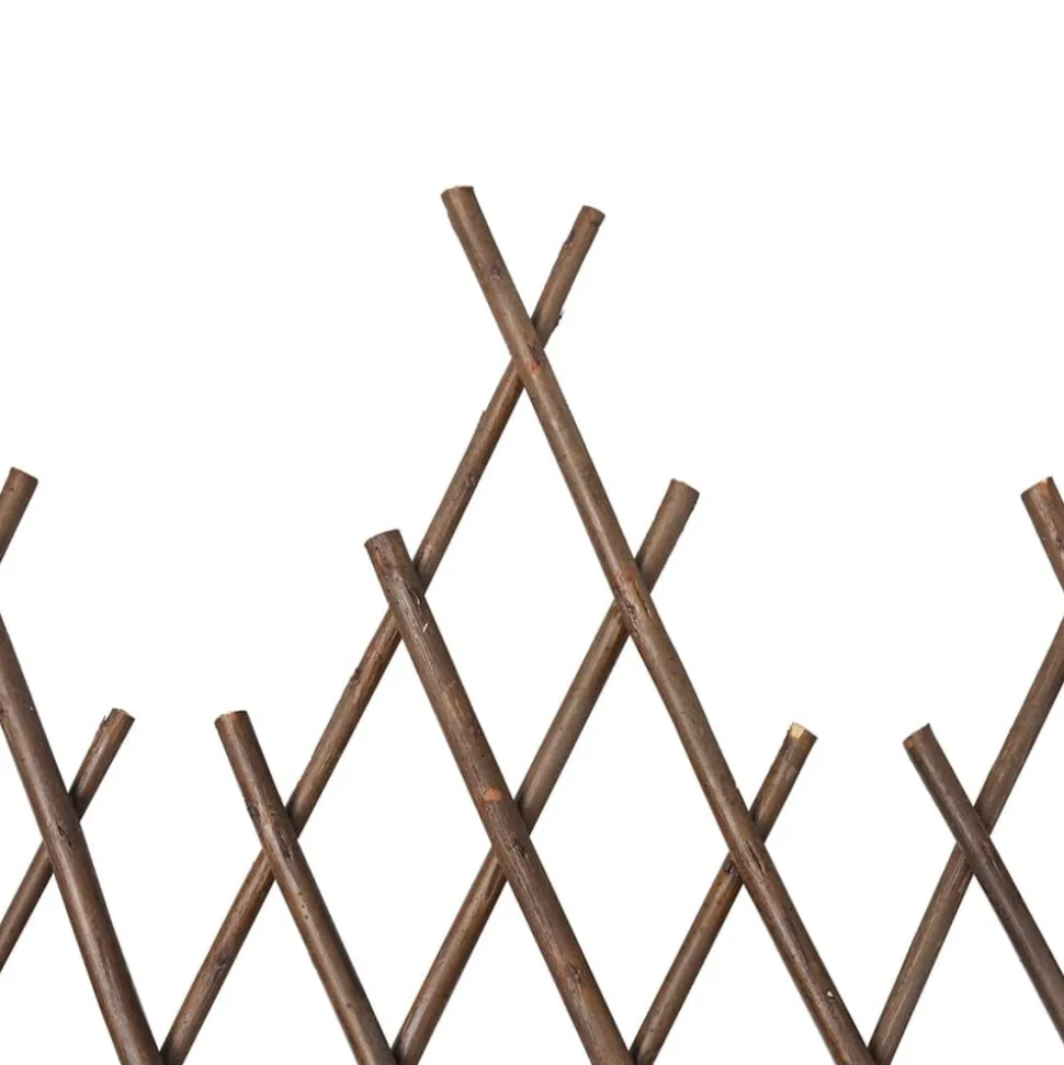 MAISON EXCLUSIVE - Clôture en treillis de saule 5 pièces 170 x 37 cm