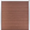 MAISON EXCLUSIVE - Clôture de jardin wpc 180x186 cm marron