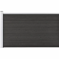 MAISON EXCLUSIVE - Clôture de jardin wpc 175x105 cm gris