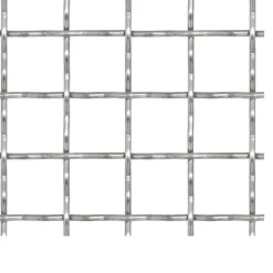 MAISON EXCLUSIVE - Clôture de jardin sertie acier inoxydable 50x50 cm 11x11x2 mm