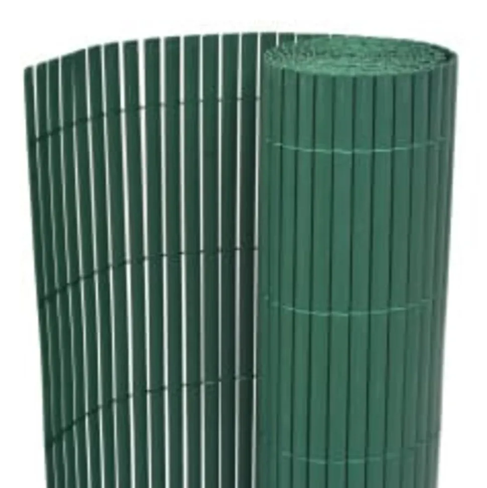 MAISON EXCLUSIVE - Clôture de jardin double face 90x400 cm vert