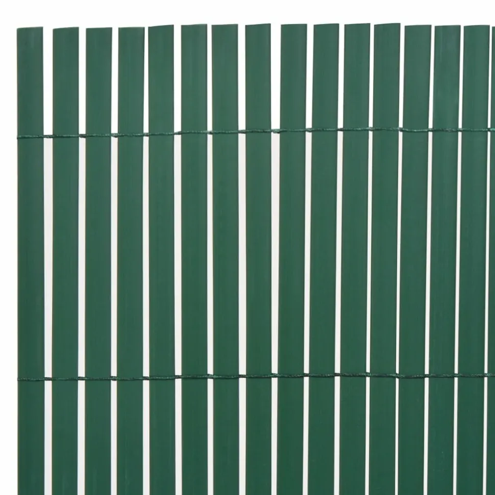 MAISON EXCLUSIVE - Clôture de jardin double face 90x400 cm vert