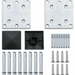 MAISON EXCLUSIVE - Clôture de jardin wpc 699x186 cm gris