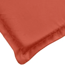 MAISON EXCLUSIVE - Coussin de chaise longue rouge mélangé (75+105) x 50 x 4 cm tissu