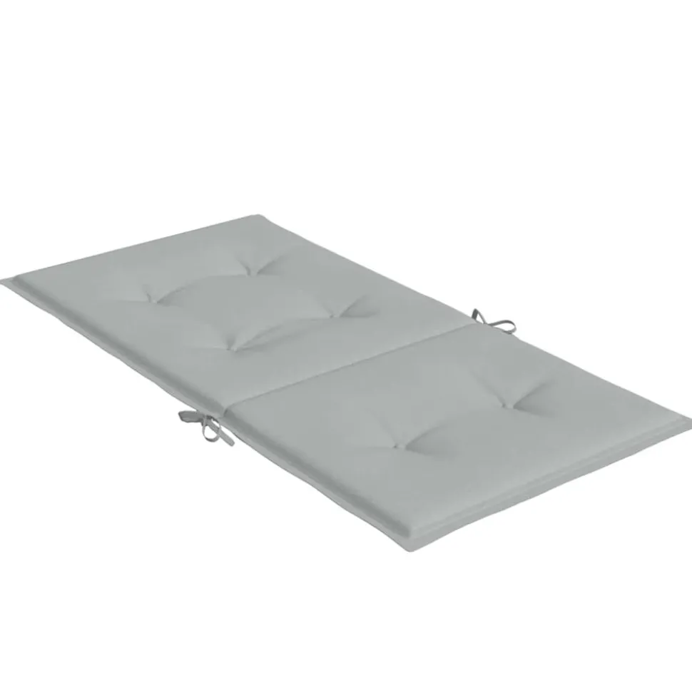 MAISON EXCLUSIVE - Coussins de chaise à dossier bas lot de 2 gris clair mélangé