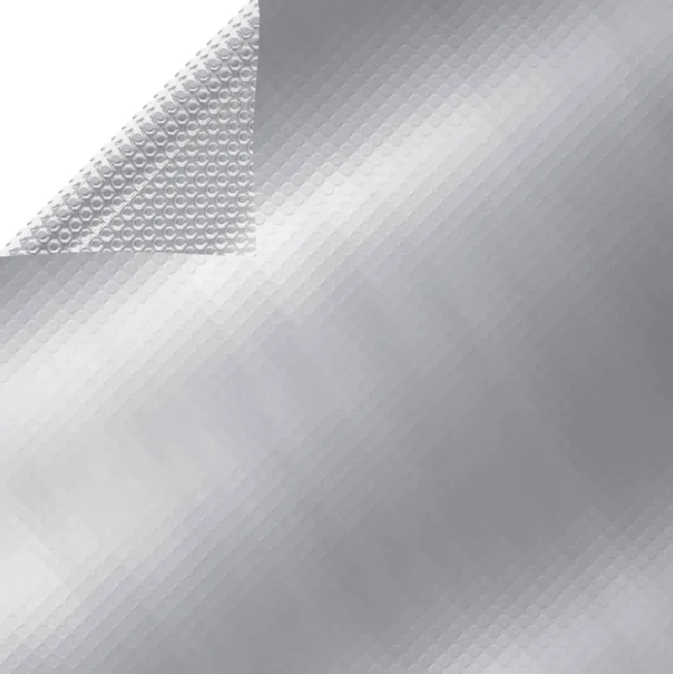 MAISON EXCLUSIVE - Couverture de piscine rectangulaire 500x300 cm pe argenté