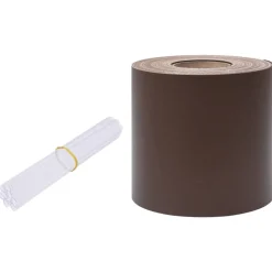 MAISON EXCLUSIVE - Écran d'intimité de jardin pvc 35x0,19 m marron