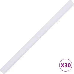 MAISON EXCLUSIVE - Écran d'intimité de jardin pvc 70x0,19 m blanc