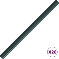 MAISON EXCLUSIVE - Écran d'intimité de jardin pvc 35x0,19 m vert mat