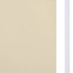 MAISON EXCLUSIVE - Écran d'intimité de jardin pvc 70x0,19 m crème