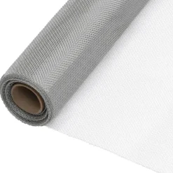 MAISON EXCLUSIVE - Écran en treillis acier inoxydable 100x2000 cm argenté