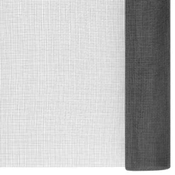 MAISON EXCLUSIVE - Écran en treillis fibre de verre 80x2000 cm noir