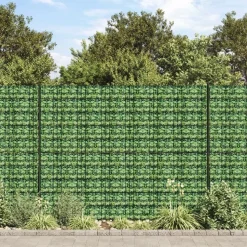 MAISON EXCLUSIVE - Écrans d'intimité de jardin 4 pcs pvc 35x0,19 m vert