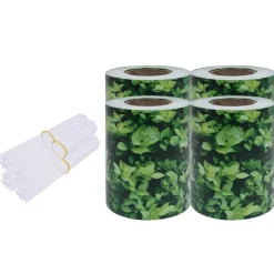 MAISON EXCLUSIVE - Écrans d'intimité de jardin 4 pcs pvc 35x0,19 m vert
