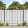 MAISON EXCLUSIVE - Écrans d'intimité de jardin 4 pcs pvc 35x0,19 m blanc