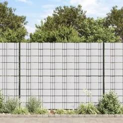 MAISON EXCLUSIVE - Écrans d'intimité de jardin 4 pcs pvc 35x0,19 m blanc