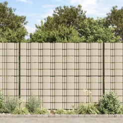 MAISON EXCLUSIVE - Écrans d'intimité de jardin 4 pcs pvc 35x0,19 m crème