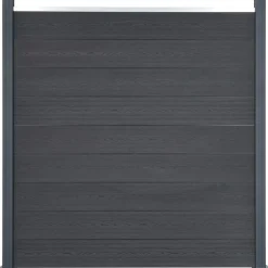 MAISON EXCLUSIVE - Ensemble de panneaux de clôture gris 353x186 cm wpc