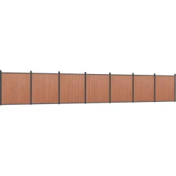 MAISON EXCLUSIVE - Panneau de clôture marron 1218x186 cm wpc