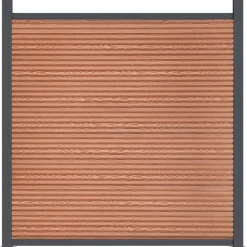 MAISON EXCLUSIVE - Panneau de clôture marron 1218x186 cm wpc