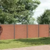 MAISON EXCLUSIVE - Panneau de clôture marron 1045x186 cm wpc