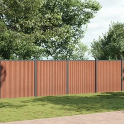 MAISON EXCLUSIVE - Panneau de clôture marron 1045x186 cm wpc