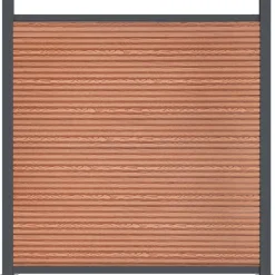 MAISON EXCLUSIVE - Panneau de clôture marron 1045x186 cm wpc