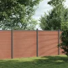 MAISON EXCLUSIVE - Panneau de clôture marron 353x186 cm wpc
