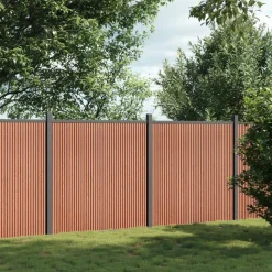 MAISON EXCLUSIVE - Panneau de clôture marron 353x186 cm wpc