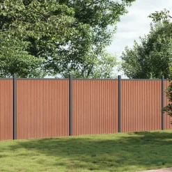MAISON EXCLUSIVE - Panneau de clôture marron 526x186 cm wpc