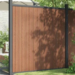 MAISON EXCLUSIVE - Panneau de clôture marron 173x186 cm wpc