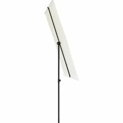 MAISON EXCLUSIVE - Parasol de jardin avec mât en aluminium 2x1,5 m blanc sable