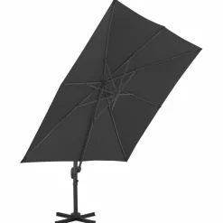 MAISON EXCLUSIVE - Parasol de jardin en porte-à-faux et poteau en aluminium